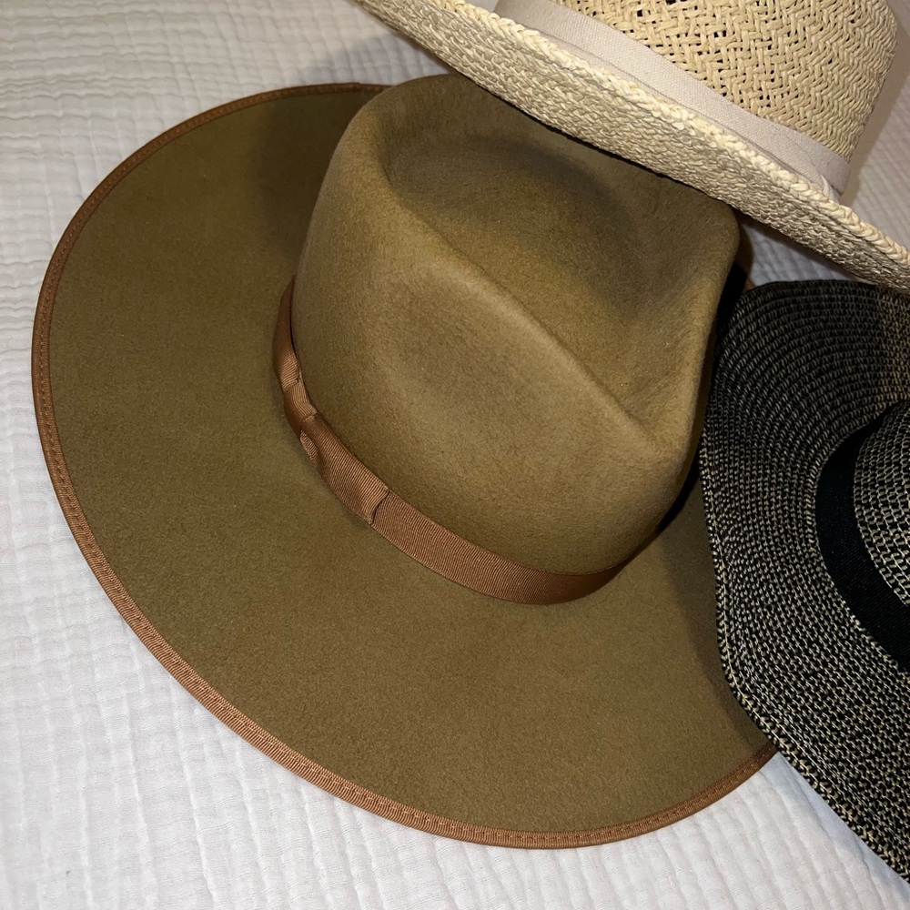 SOLD - Lack of Color Teak Rancher Wool Felt Fedora Hat - Picture 15 of 16